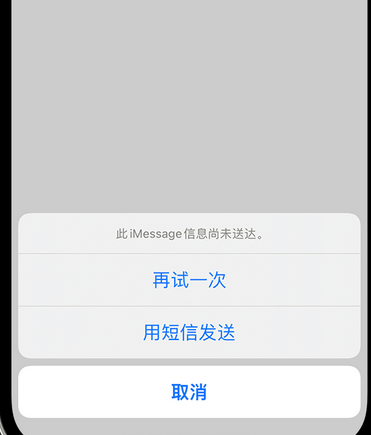 昭苏apple维修iPhone上无法正常发送iMessage信息