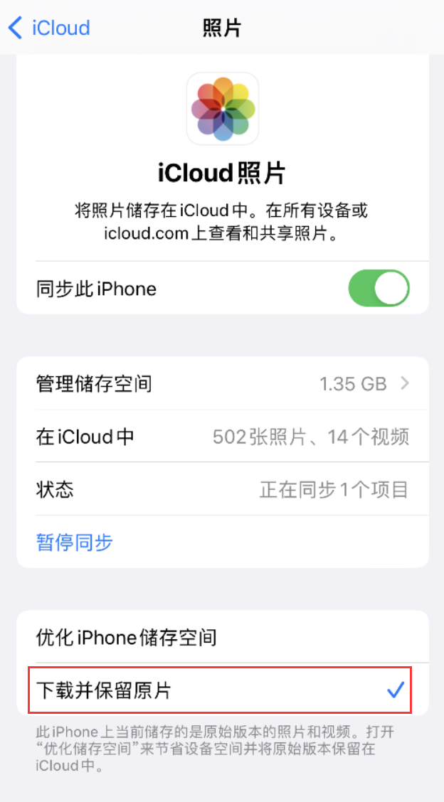 昭苏苹果手机维修分享iPhone 无法加载高质量照片怎么办 